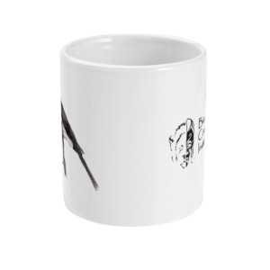 11oz Mug with Hornbill Artwork