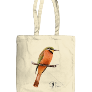 EarthAware Organic Spring Tote with Bee Eater Artwork