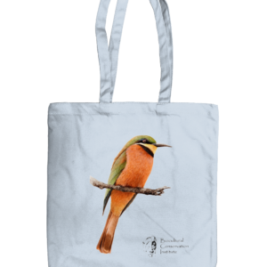 EarthAware Organic Spring Tote with Bee Eater Artwork