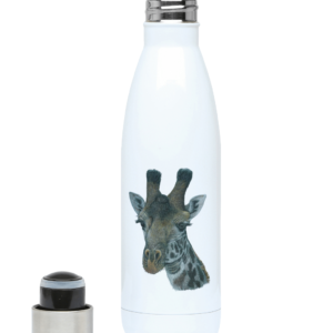 500ml Water Bottle with Giraffe Artwork