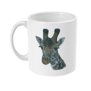 11oz Mug with Giraffe Artwork